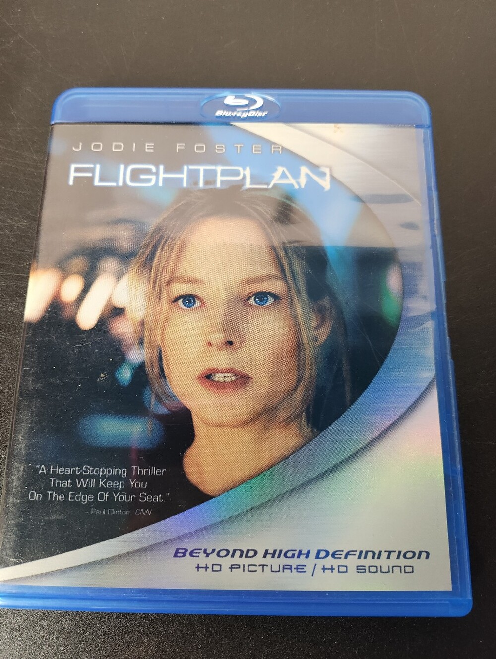 Flightplan Blue Ray DVD